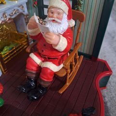 クリスマスドールハウスの画像