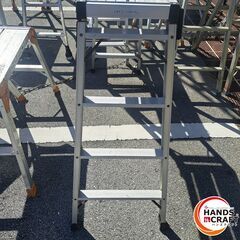 ✨ハセガワ　中古　DRX2.0-1098　アルミ足場台　４段　※現状品✨うるま市田場✨の画像