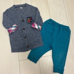 80サイズ　男の子　まとめ売り　6点　秋冬服の画像