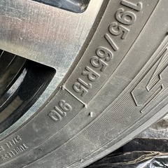 スタッドレスタイヤ・ホイール4本セットの画像