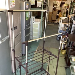 【リサイクルサービス八光】幅89㎝　洗濯物干しラックの画像