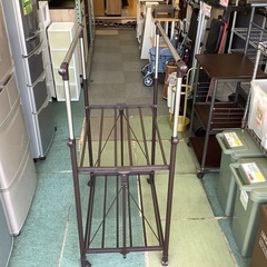 【リサイクルサービス八光】幅89㎝　洗濯物干しラックの画像