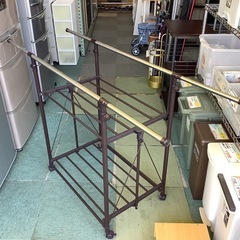 【リサイクルサービス八光】幅89㎝　洗濯物干しラックの画像