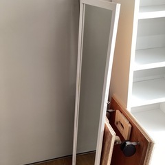 立てかけ姿見【町田市再生家具】　1119の画像