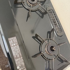 2022年　リンナイ　都市ガスコンロ   くろ黒の画像