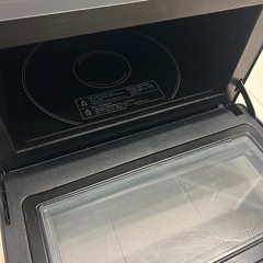 バルミューダ電子レンジ　受け皿付きの画像