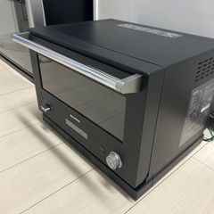バルミューダ電子レンジ　受け皿付きの画像