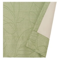 【ニトリ】遮熱で省エネもできるカーテン 遮光1級・遮熱・遮音カーテン リラ グリーンの画像