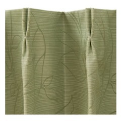 【ニトリ】遮熱で省エネもできるカーテン 遮光1級・遮熱・遮音カーテン リラ グリーンの画像