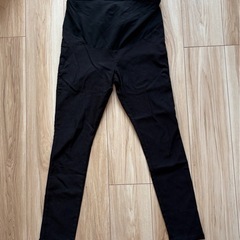 マタニティズボン2着（グレー黒）の画像