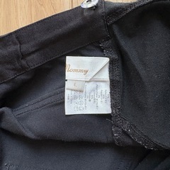 マタニティズボン2着（グレー黒）の画像