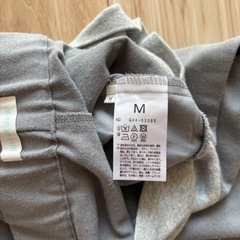 マタニティズボン2着（グレー黒）の画像