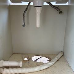 【無料】11/31まで　　陶器洗面台の画像