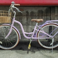 NO:91子供自転車 シルバーリングキュート 24インチの画像