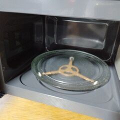 (J2514)【相模原市中央区田名】美品!! 山善 電子レンジ MRT-S177(B)6 ブラック 2022年製の画像