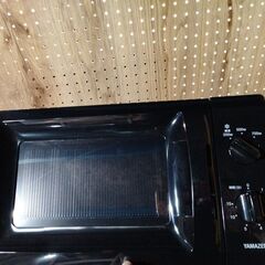 (J2514)【相模原市中央区田名】美品!! 山善 電子レンジ MRT-S177(B)6 ブラック 2022年製の画像