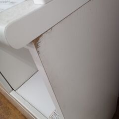 ★リユースのサカイ水戸店★ NITORI レンジボード ホワイト H201×D45×W120.5 クリーニング済み MT6314の画像