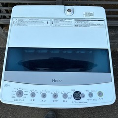 【2021年製】Haier 洗濯機 4.5kg JW-C45Dの画像