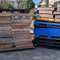 木製パレット　プラパレの画像