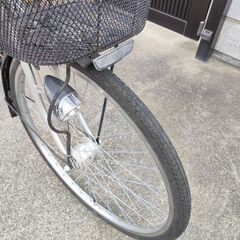  26インチオートライト自転車の画像