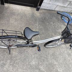  26インチオートライト自転車の画像