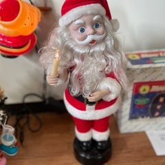 ミニはしごサンタ サンタクロース ツリー 3点セット イルミネーション ブローライト 屋外OK コントローラー付き はしご サンタ  の画像