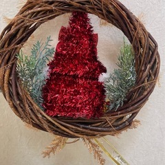 🎅🎄可愛いクリスマスリース🎅🎄の画像