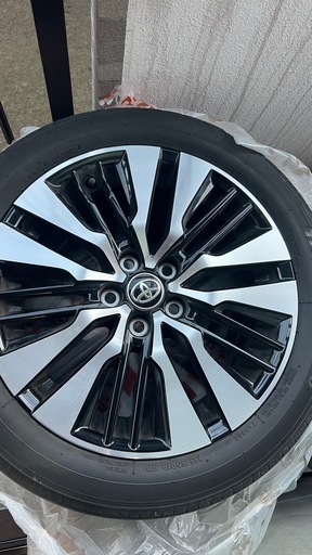 30アルファード後期scパッケージアルミホイール4本