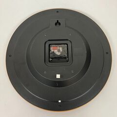 stp-3568　マグ　アナログ掛け時計　幅35cm　電池式　単3電池1本　静音　木製　ベージュ　アナログ時計　シンプル　壁掛け　インテリア　おしゃれ　木目調の画像