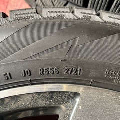 215/55r17 スタッドレス　※タイヤのみの画像