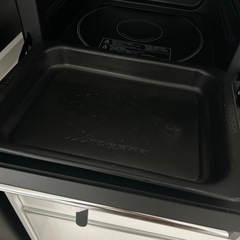 バルミューダ電子レンジ　受け皿付きの画像
