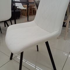 ★リユースのサカイ日立店★HJ8353  チェア ホワイト H83×D44×W51 クリーニング済み の画像