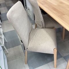 ⭐️春日市⭐️4点ダイニングセット⭐️N I T O R I⭐️ニトリ⭐️ダイニング⭐️天然木⭐️オシャレ⭐️定価92,490円⭐️No2158の画像