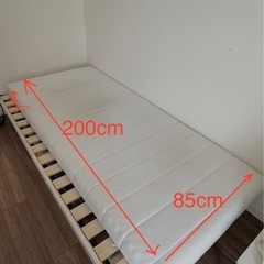 【11月28日〜30日取引可能な方】IKEAマットレスの画像