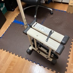 折りたたみフィットネスマシンの画像