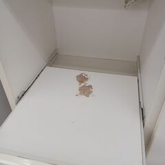 ★リユースのサカイ水戸店★ NITORI レンジ台 ホワイト H115×D40.5×W119.5 クリーニング済み MT6316の画像