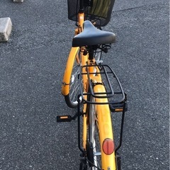 ジモティ割引有★【ジャングルジャングル岸和田店】ママチャリ　オレンジ　26インチ　南大阪 岸和田市 貝塚市 泉佐野市 和泉市 忠岡町 熊取町の画像