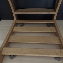 カリモク正規品　学習椅子　　ピュアオーク　　の画像