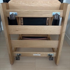 カリモク正規品　学習椅子　　ピュアオーク　　の画像