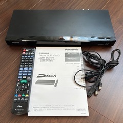 パナソニック ブルーレイディーガ DMR-BRW510 500GB 2チューナー ブルーレイレコーダー DIGA Panasonic 本体の画像