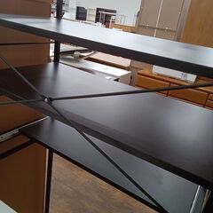 ★リユースのサカイ水戸店★ NITORI レンジ台 ダークブラウン H170.5×D45×W80 クリーニング済み MT6317の画像