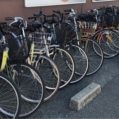 ジモティ割引有★【ジャングルジャングル岸和田店】ママチャリ　ホワイト　南大阪 岸和田市 貝塚市 泉佐野市 和泉市 忠岡町 熊取町の画像