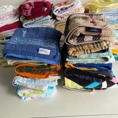 【まとめ】フェイスタオル① まとめて 大量 タオル の画像