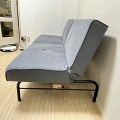 ニトリ　折り畳み　ソファベッドの画像