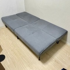 ニトリ　折り畳み　ソファベッドの画像