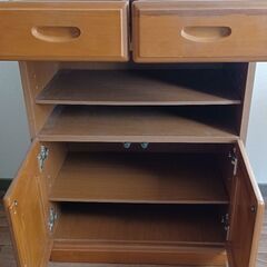 木製棚の画像