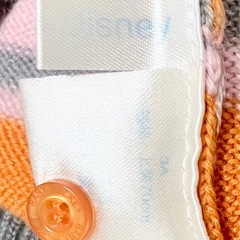 あったかミニーマウス刺繍カラフルニットセーターの画像