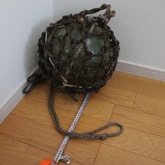 ガラス玉浮き30cm　インテリアにどうぞの画像