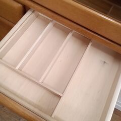 ★リユースのサカイ水戸店★  食器棚 ブラウン H180×D42.5×W90 クリーニング済み MT6318の画像