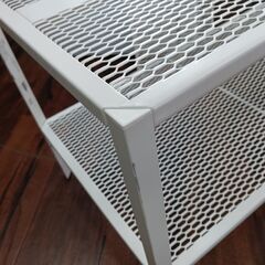 IKEA　BAGGEBO　テレビ台　テレビボード　バッゲボー　白　ホワイト　サイズ（約）幅90×奥35×高40　　■近隣配送無料 買取GO‼　栄和店の画像